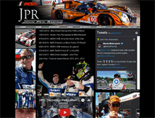 Tablet Screenshot of johnpewracing.com